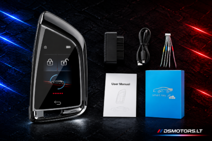 Universalus LCD išmanusis automobilio raktas – Keyless Entry